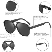 Retro Aviator Sonnenbrille - Indy