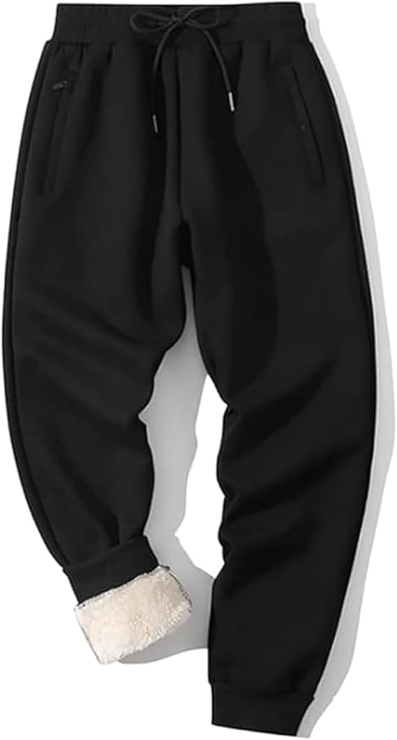 Gefütterte Herren Winter-Sweatpants – CozyFit