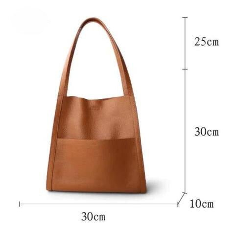 Lederne Damenhandtasche - Aria