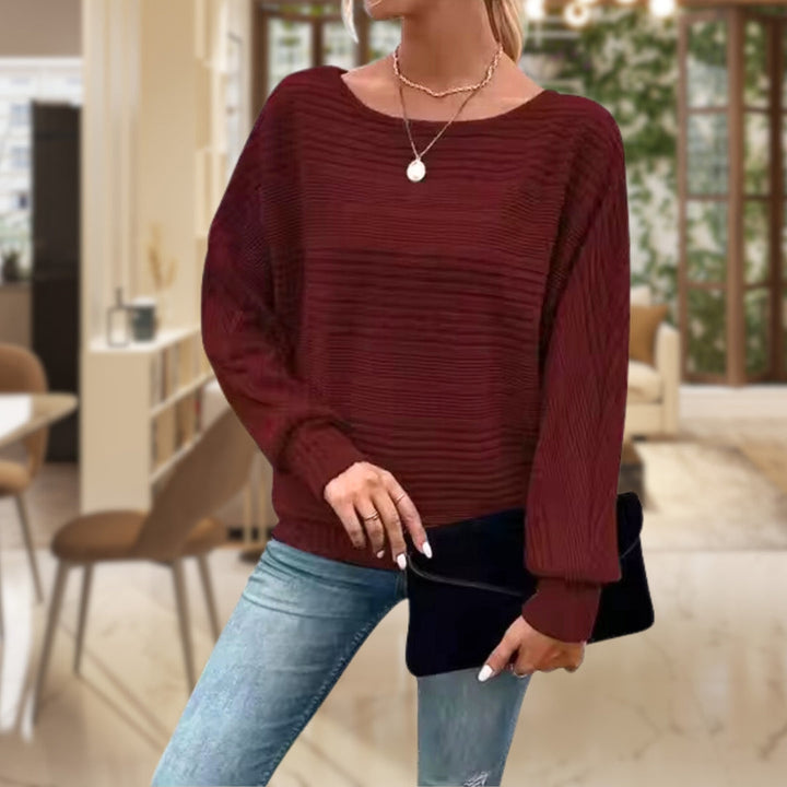 Trendy Damenpullover mit Zeitgemäßer Struktur – Emma