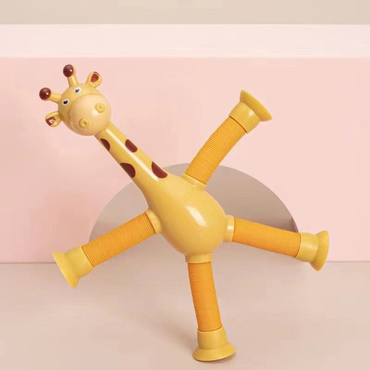 Flexibles Giraffen-Spielzeug mit Saugnapf - StretchyGiraffe