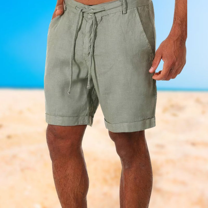 Luxuriöse Leinen Herrenshorts - Armand