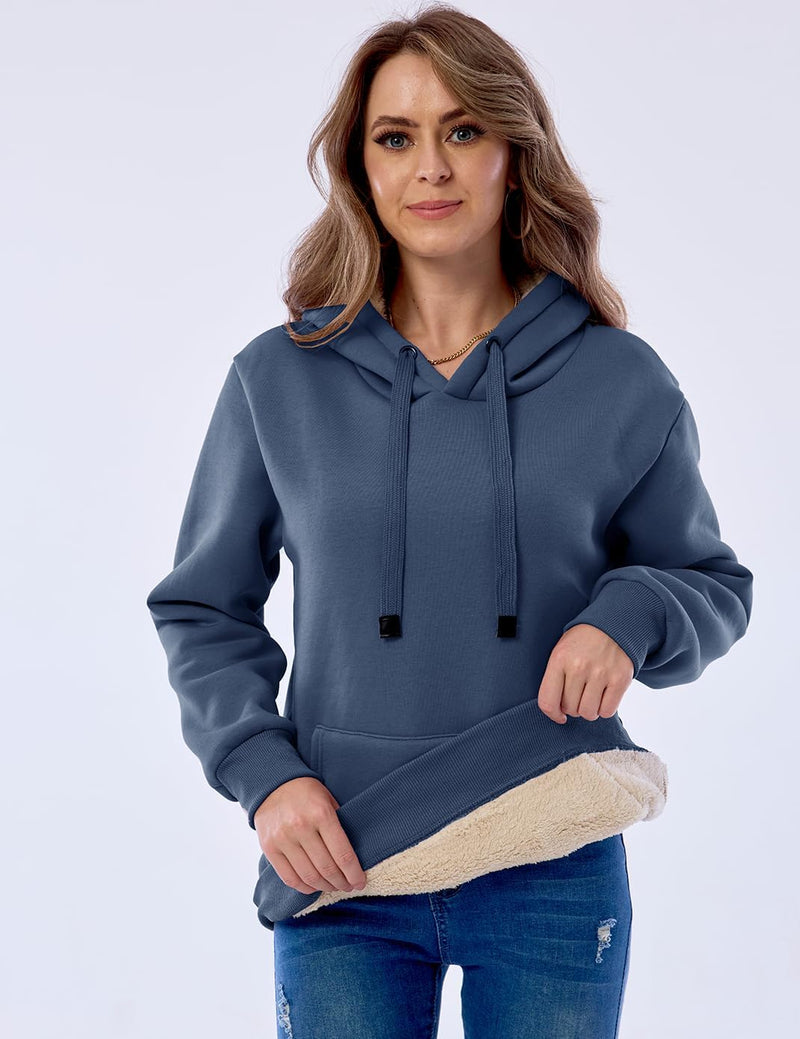 Damen Casual Gefütterte Hoodie – Lilly