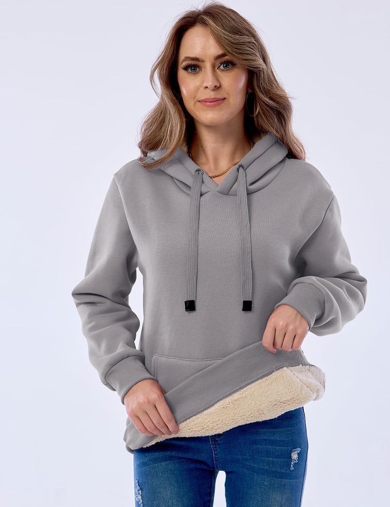 Damen Casual Gefütterte Hoodie – Lilly