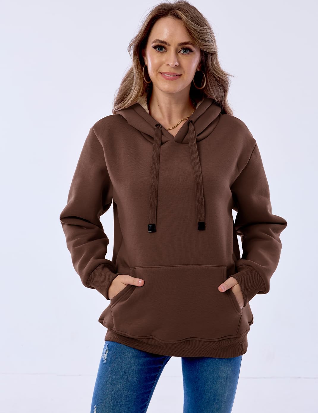 Damen Casual Gefütterte Hoodie – Lilly