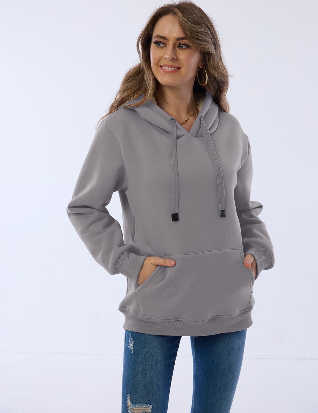 Damen Casual Gefütterte Hoodie – Lilly