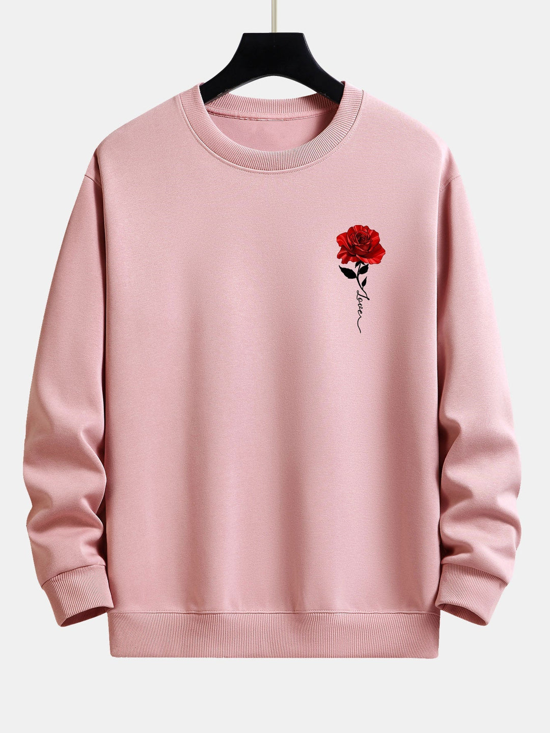 Damen Sweatshirt mit Rosenmuster - Amelia