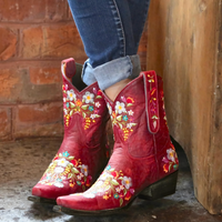 Wasserdichte Vintage Cowgirl Stiefel - Sierra