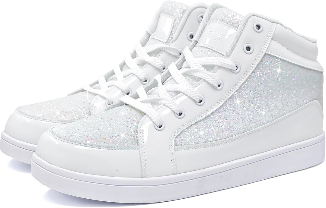 Casual Glitter-Sneakers – NeonFlash