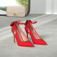 Trendige High Heels mit Schleife - Hailey