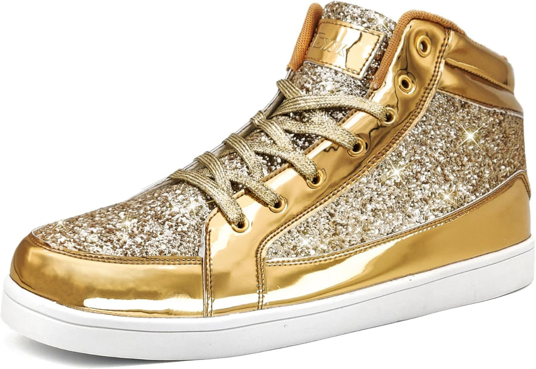 Casual Glitter-Sneakers – NeonFlash