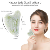 Instant Glow Gua Sha & Jade Roller Set