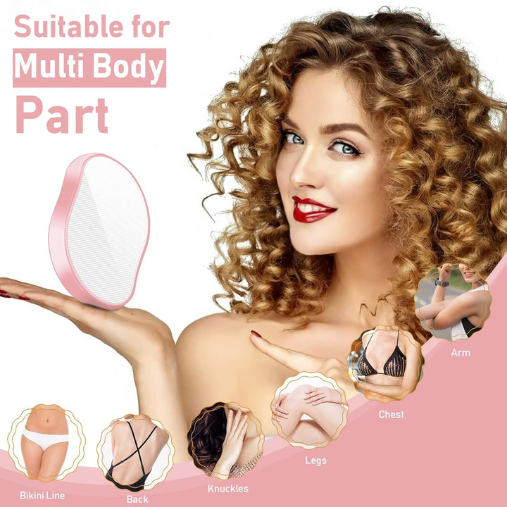 SmoothSkin Crystal Hair Remover – Schmerzfrei, Wiederverwendbar und Mühelos!