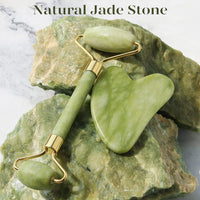 Instant Glow Gua Sha & Jade Roller Set