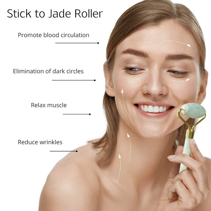 Instant Glow Gua Sha & Jade Roller Set