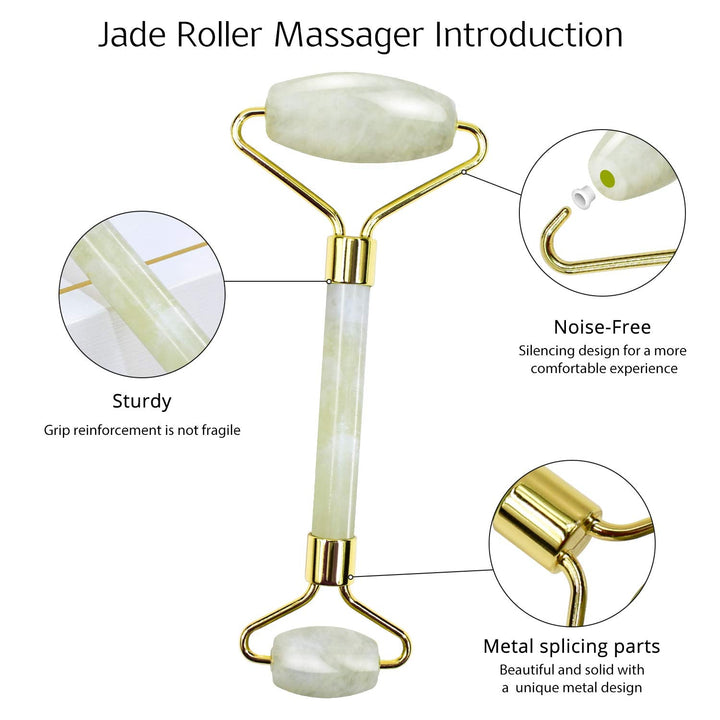 Instant Glow Gua Sha & Jade Roller Set