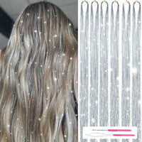 Glitzerndes Haar Tinsel Kit – Strähnen aus Glitzer!