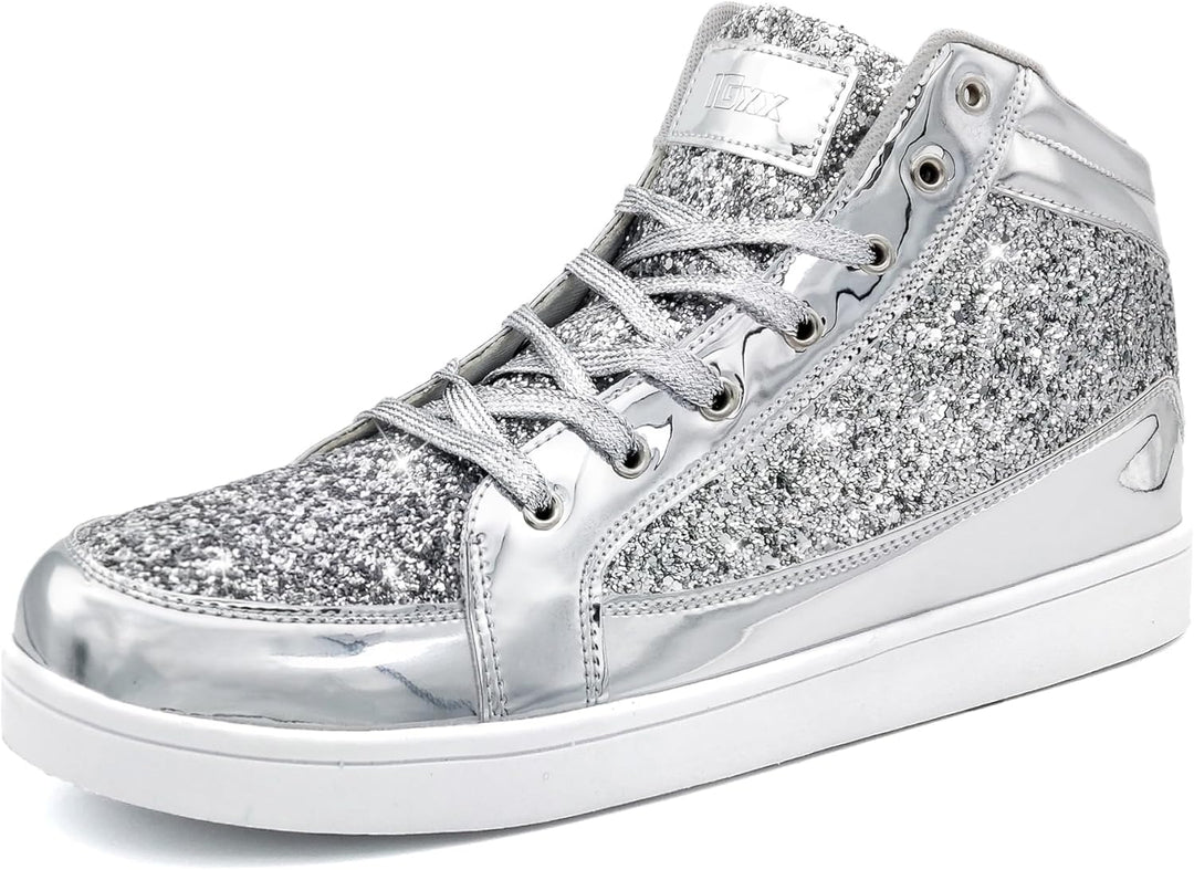 Casual Glitter-Sneakers – NeonFlash