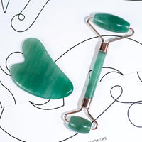 Instant Glow Gua Sha & Jade Roller Set