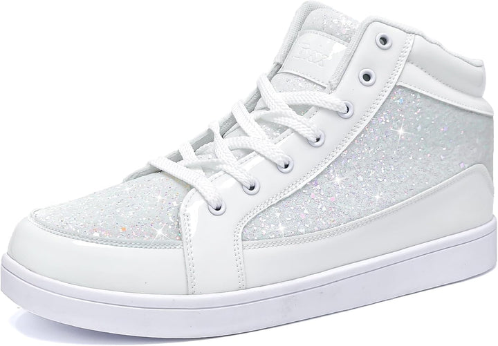 Casual Glitter-Sneakers – NeonFlash