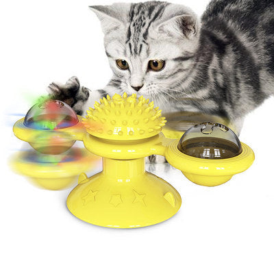 Katzen Windmühlen Kratz- und Spielstation - TwirlPaws