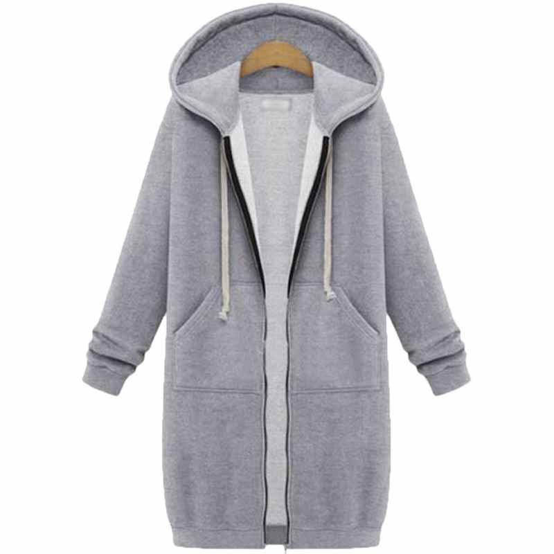 Casual Langer Damen-Cardigan – CozyZip