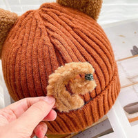 Gestrickte Wintermütze mit Katzenohren – PurrWarm