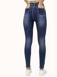 Warme Skinny Jeans mit Futter - Selvia