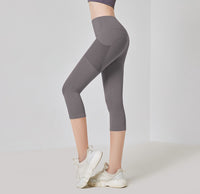 CurveFlex Sommer-Yoga-Leggings in Übergröße