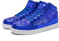 Casual Glitter-Sneakers – NeonFlash