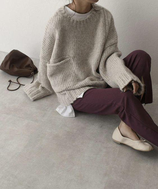 Oversize Strickpullover - AutumnComfort