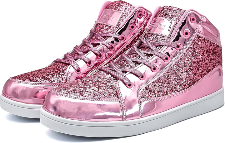 Casual Glitter-Sneakers – NeonFlash