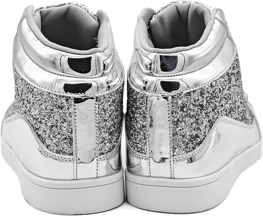 Casual Glitter-Sneakers – NeonFlash