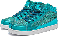 Casual Glitter-Sneakers – NeonFlash