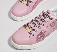 Funkelnde Stern-Glitter-Sneakers - Zoey