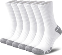 Unisex Baumwoll-Sportsocken (6 Paar) – Robin