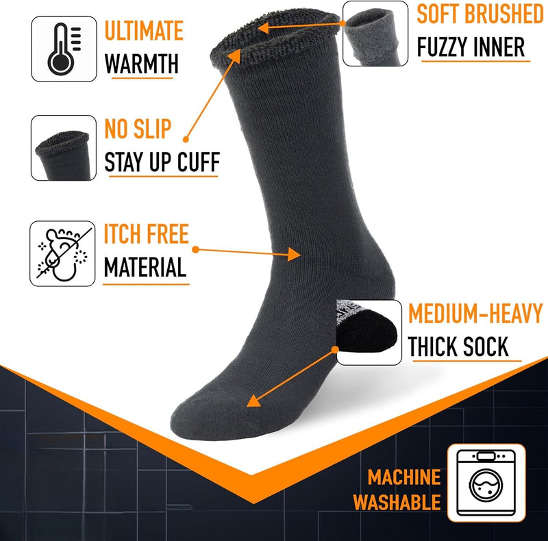 Winter Thermo-Stiefelsocken – HeatGrip