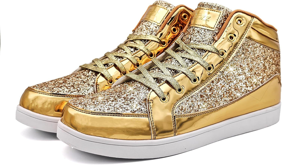 Casual Glitter-Sneakers – NeonFlash