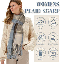 Oversized Winter Schal - CozyPlaid