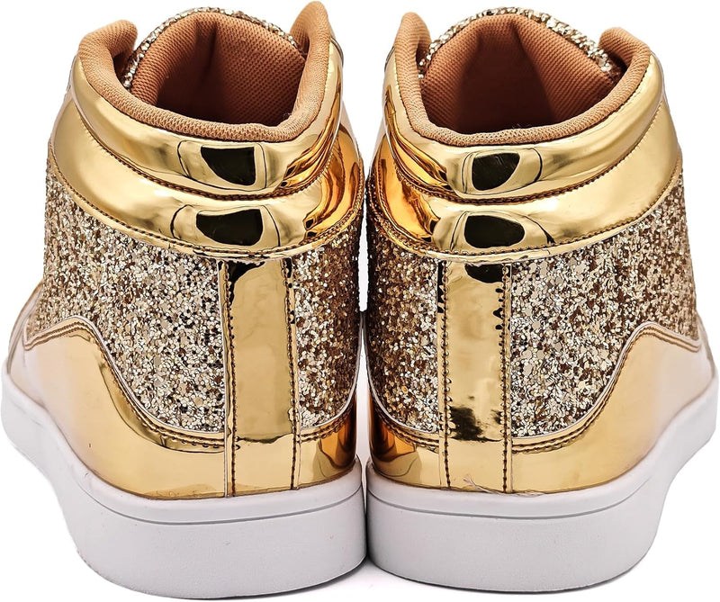 Casual Glitter-Sneakers – NeonFlash