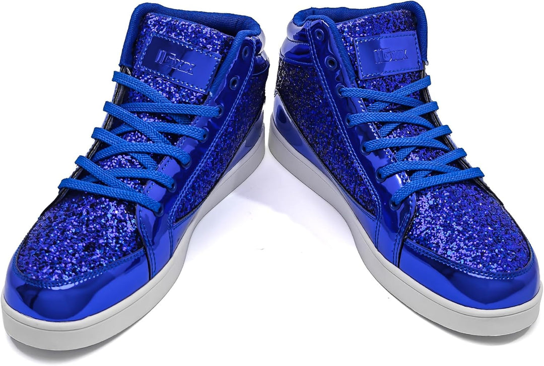 Casual Glitter-Sneakers – NeonFlash