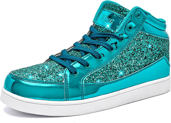 Casual Glitter-Sneakers – NeonFlash