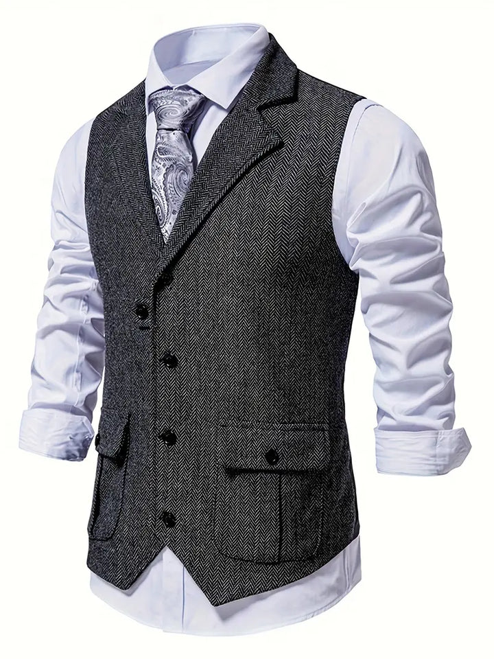 Herringbone Blazer für Herren – Niklas