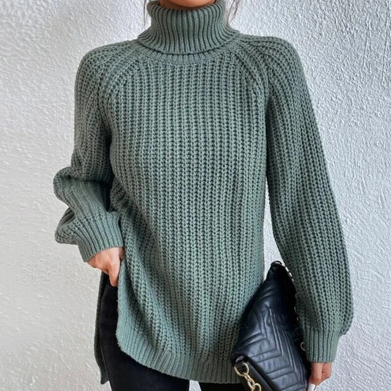 Trendiger Damen Rollkragenpullover – Esmée