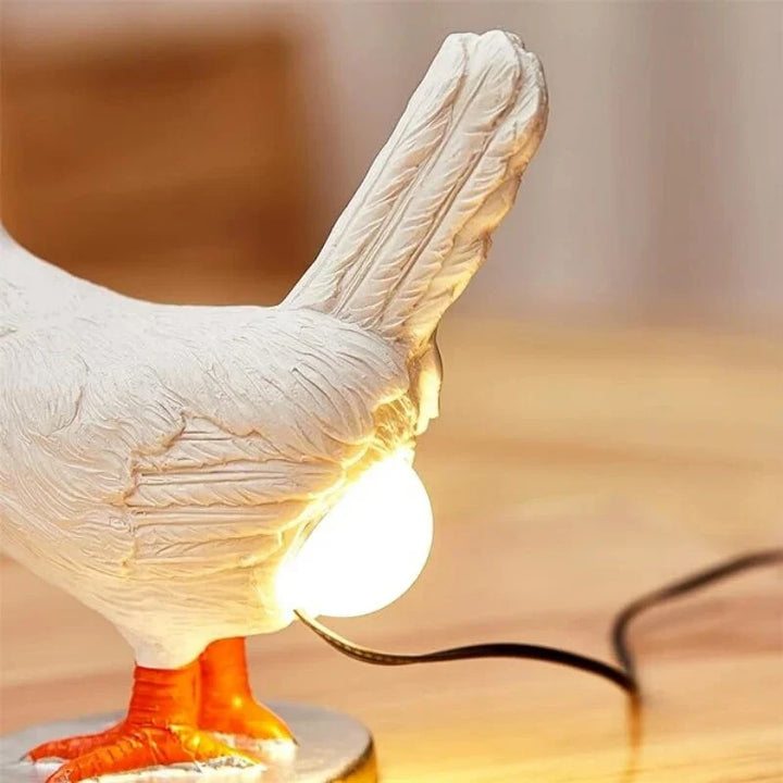 Grappige Hühner-Tischlampe - ChickLite