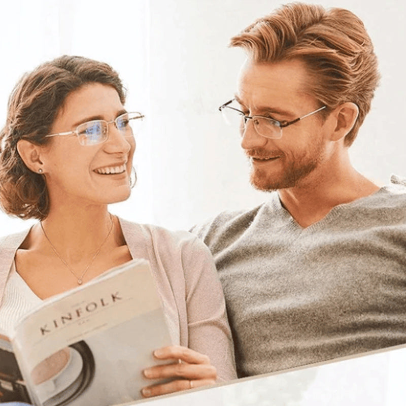 Fortschrittliche Anti-Blaulicht-Multifokal-Lesebrille - SapphireView