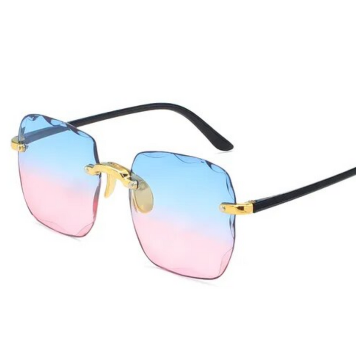 Vintage randlose Sonnenbrille