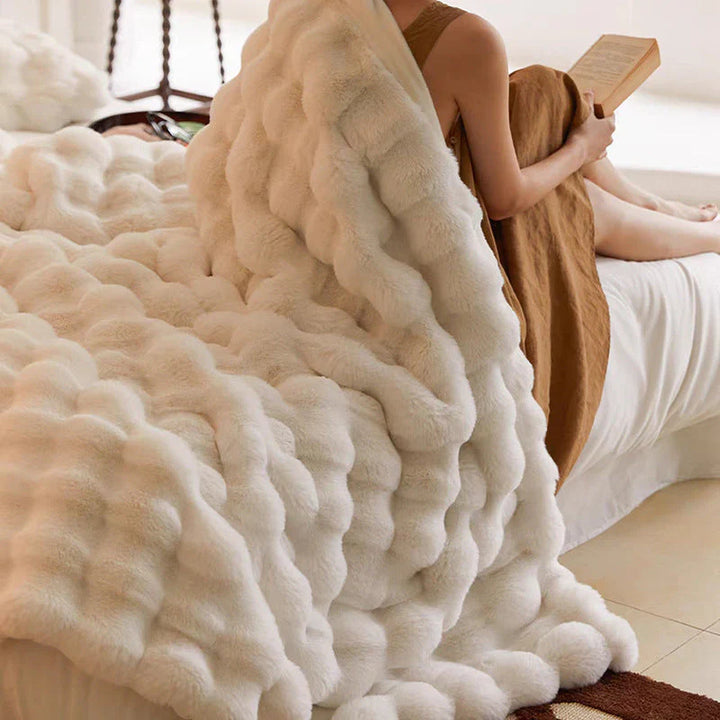 Luxe Zachte Bontdecke - SnuggleFur