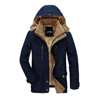 Komfortable Herren Winterjacke mit mehreren Taschen - Max