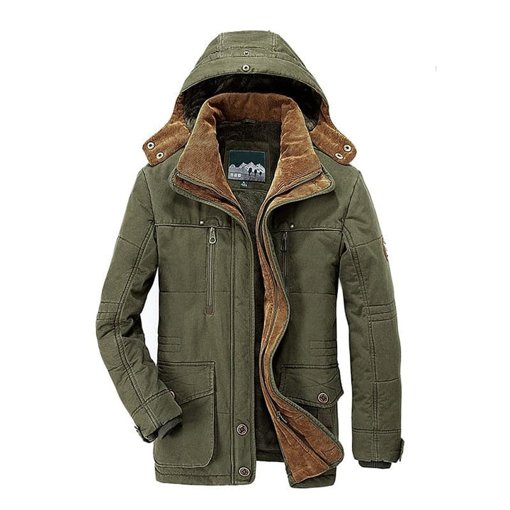 Komfortable Herren Winterjacke mit mehreren Taschen - Max